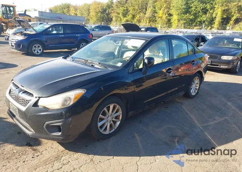 2012 Subaru Impreza Premium из США, поврежденный, VIN JF1GJAC69CH007686